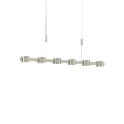 Niro Lámpara Colgante Matt Nickel - Lucande