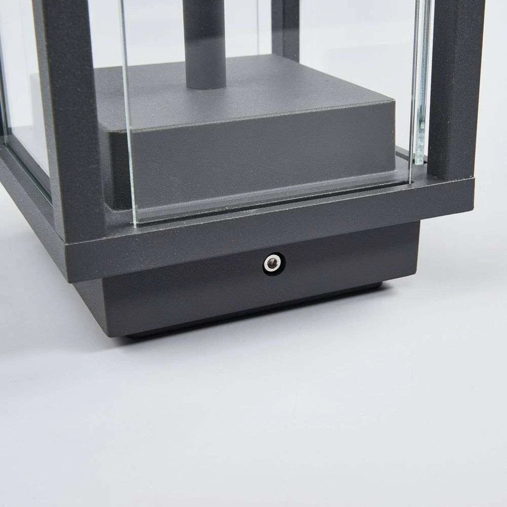 Annalea Lámpara Exterior/Jardín H50 Dark Grey/Clear - Lucande - Imagen 4