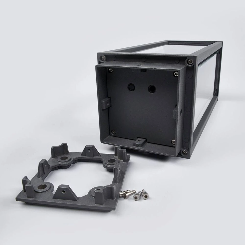 Annalea Lámpara Exterior/Jardín H35 Dark Grey/Clear - Lucande - Imagen 6