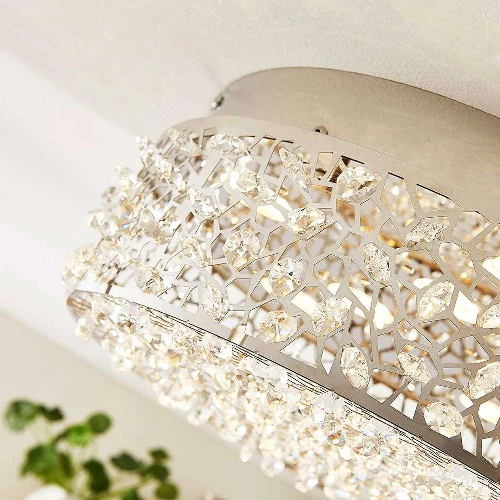 Felias Lámpara De Techo Chrome/Clear - Lucande - Imagen 5