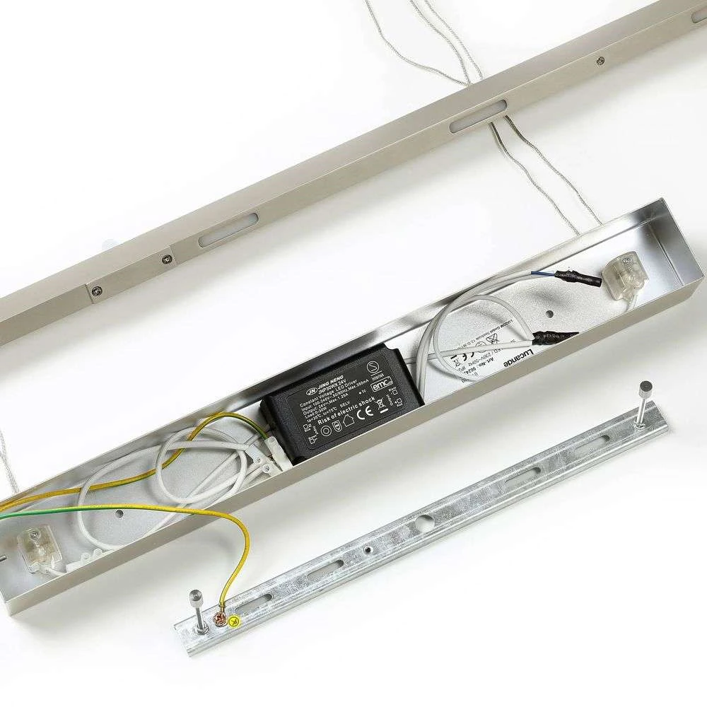 Karinja Lámpara Colgante Wood/Nickel - Lucande - Imagen 6