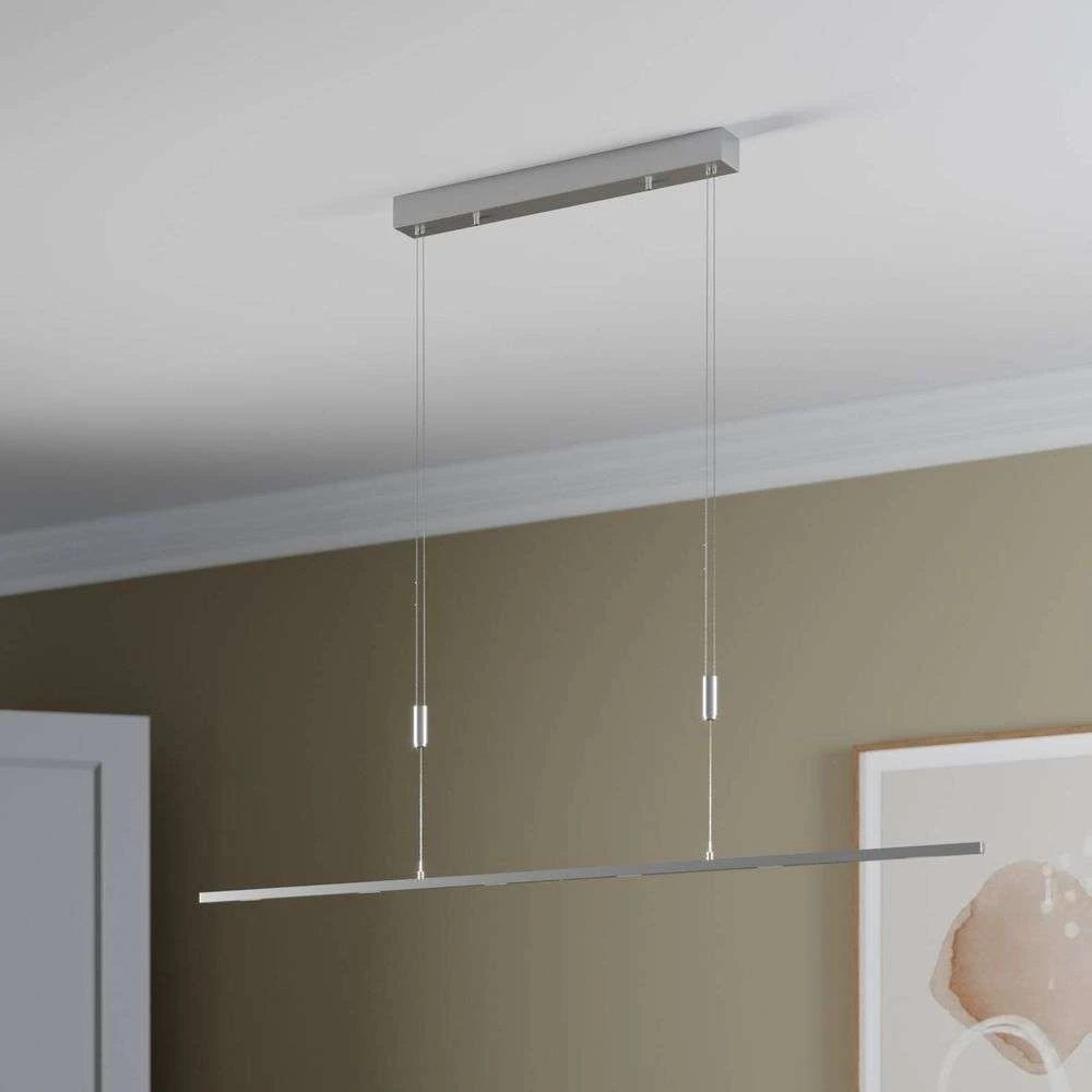 Arnik Lámpara Colgante L140 Nickel - Lucande - Imagen 3