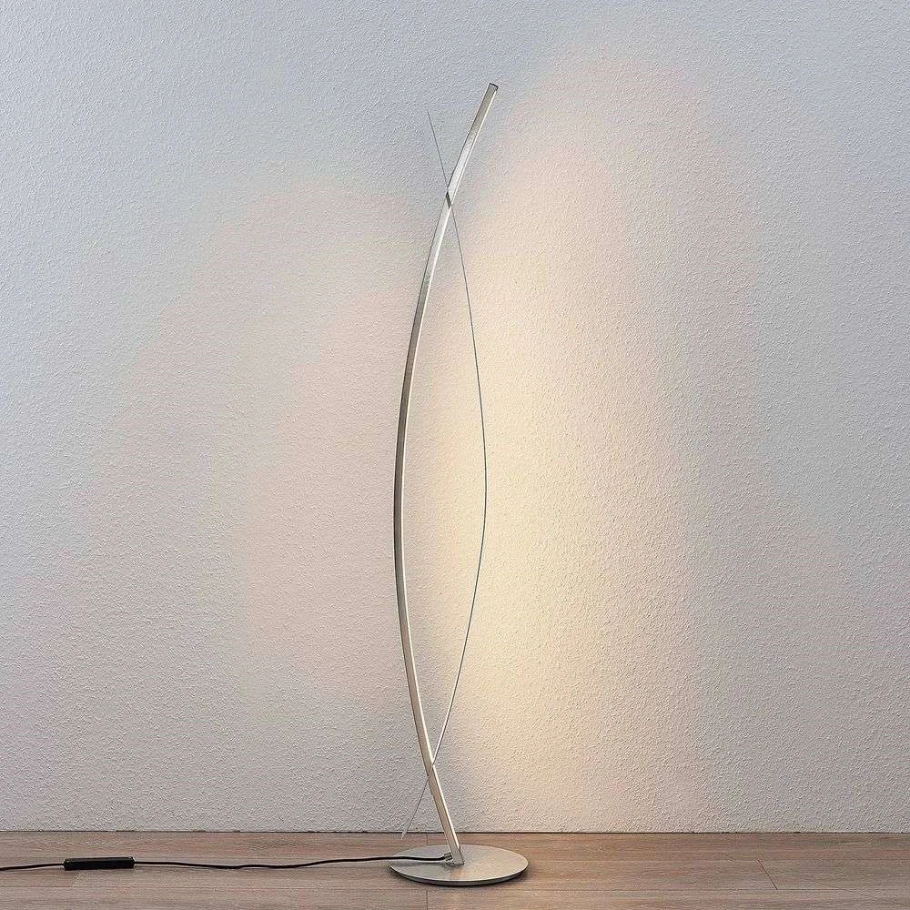 Marija Lámpara De Pie Silver - Lucande - Imagen 4