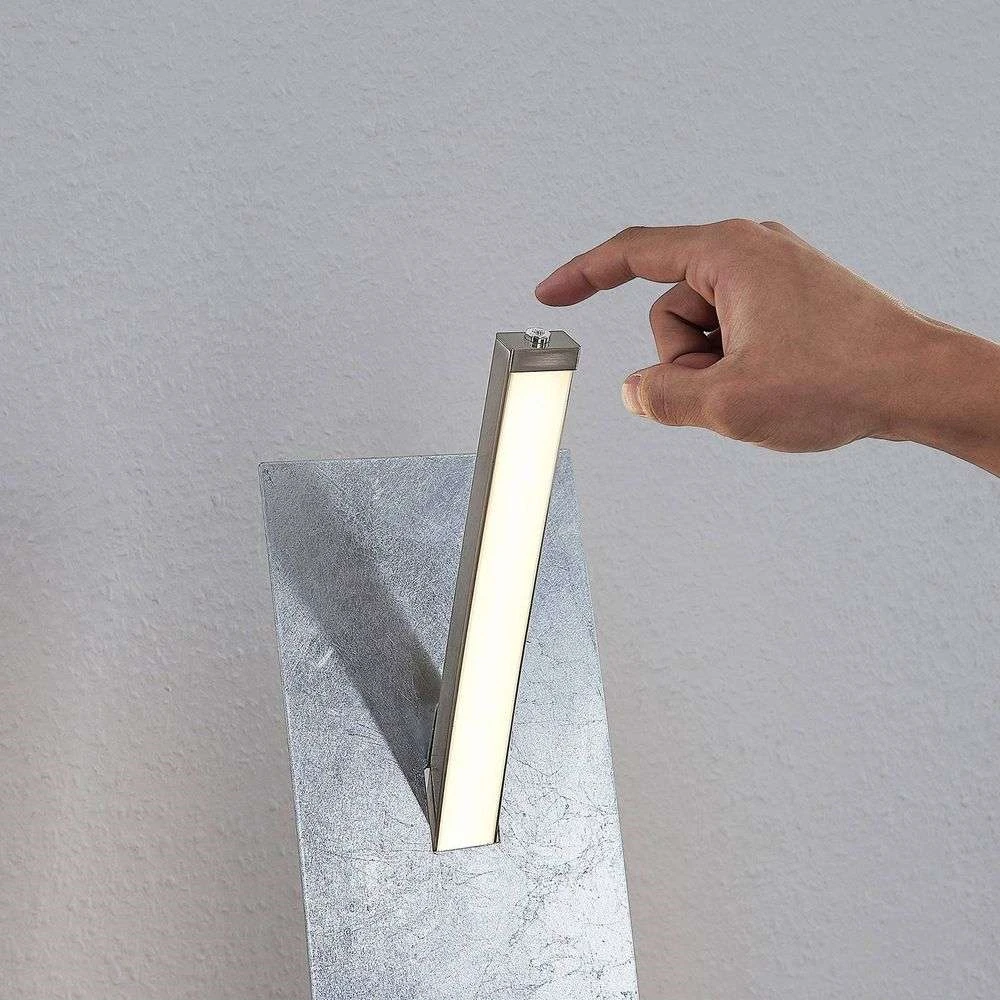 Marija Lámpara De Pie Silver - Lucande - Imagen 5