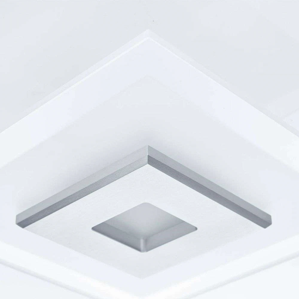 Tian Lámpara De Techo 25x25 Alu/Clear - Lucande - Imagen 5