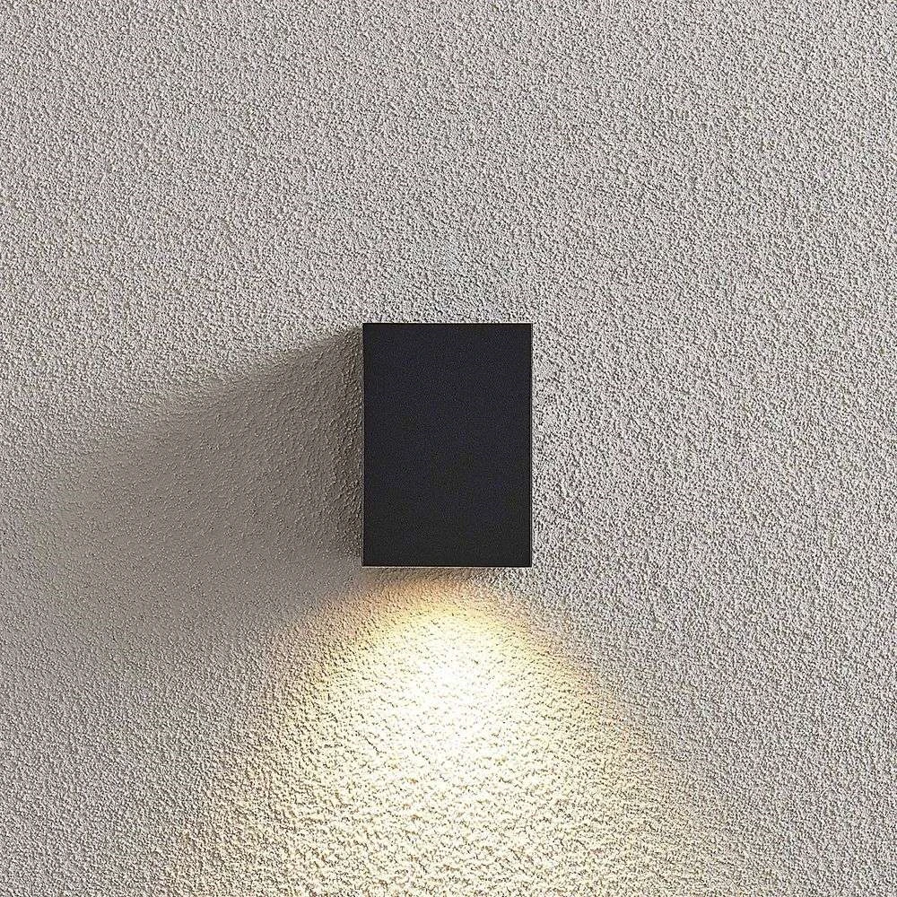 Lavina Down Aplique Pared Exterior Dark Grey - Lucande - Imagen 4