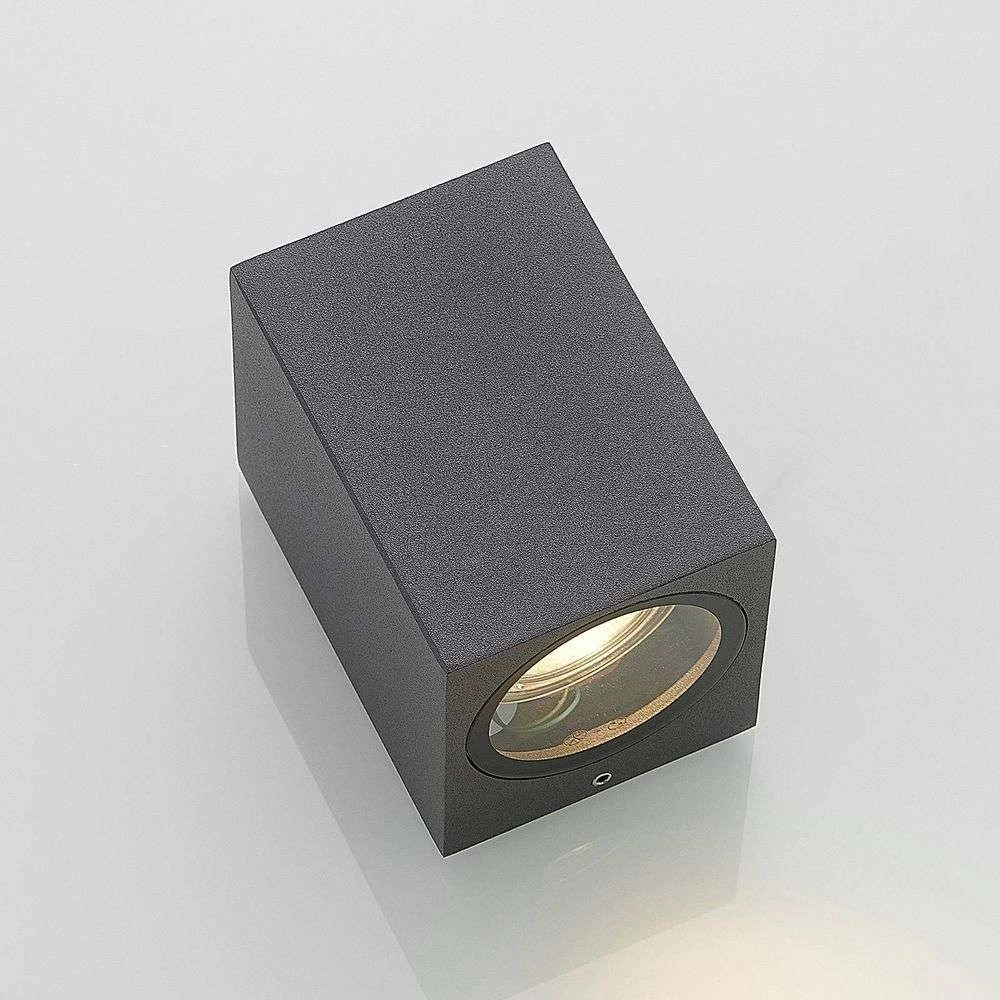 Lavina Down Aplique Pared Exterior Dark Grey - Lucande - Imagen 6