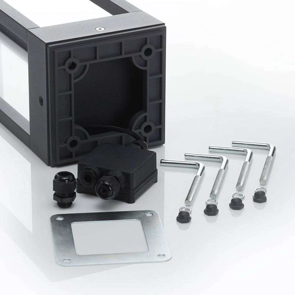 Carlota Lámpara Para Jardín H50 Dark Grey - Lucande - Imagen 4