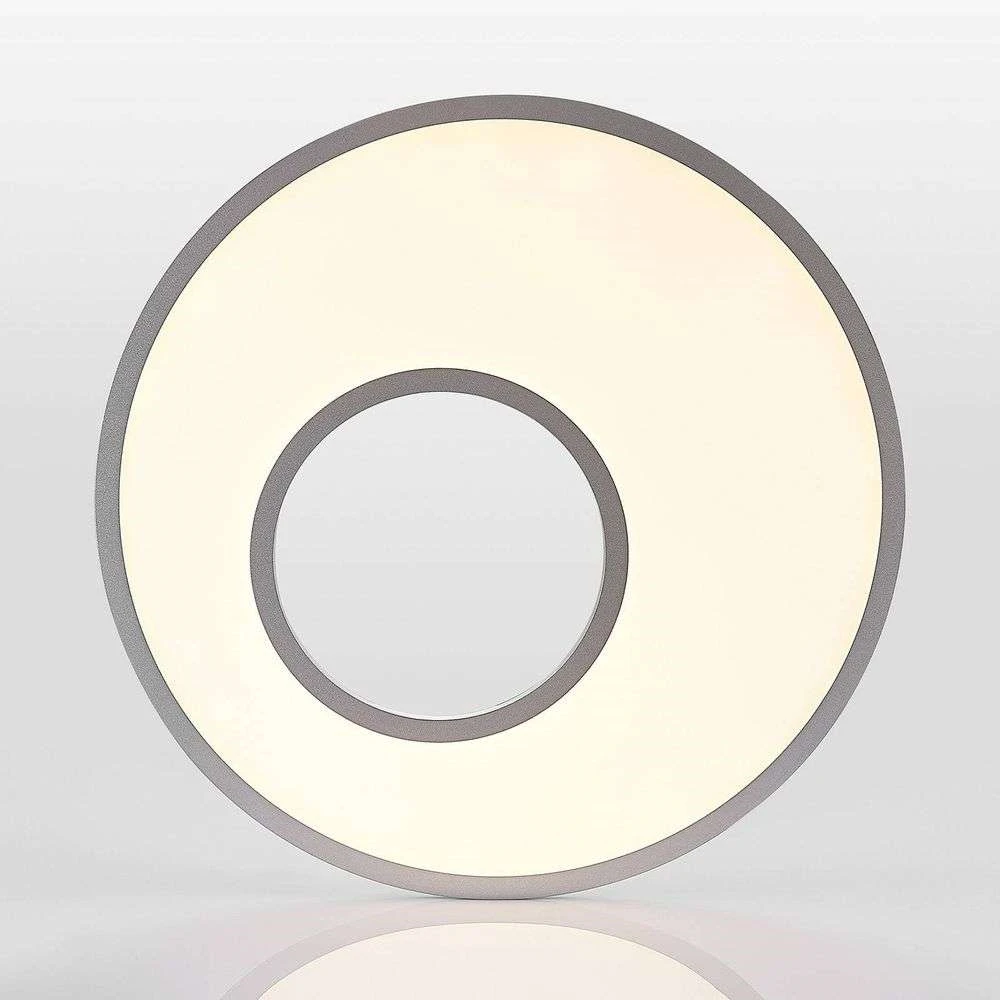 Durun Lámpara De Techo Ø60 White/Silver - Lucande - Imagen 5