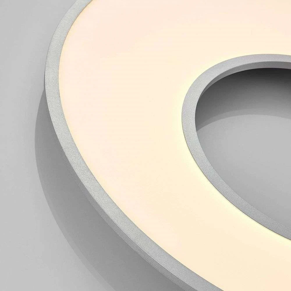 Durun Lámpara De Techo Ø80 White/Silver - Lucande - Imagen 6