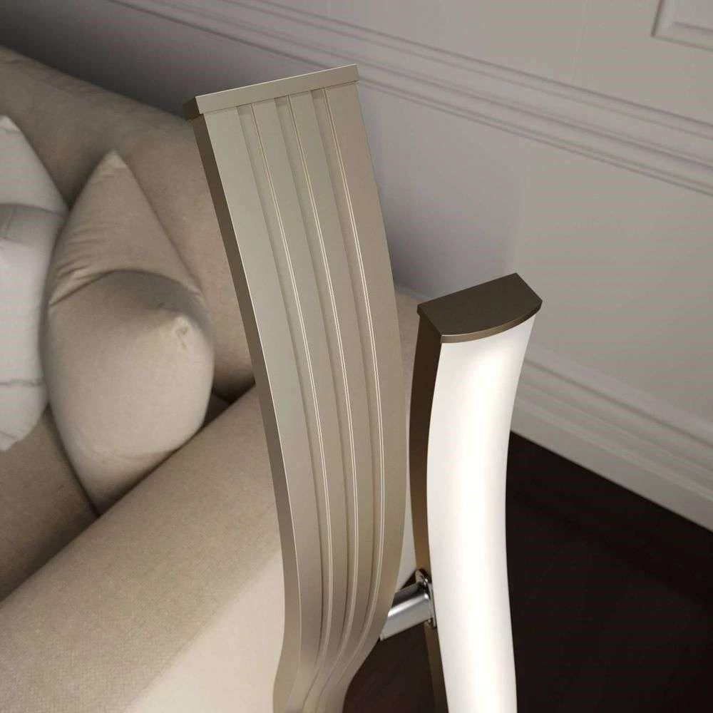 Mairia Lámpara De Pie Alu - Lucande - Imagen 4