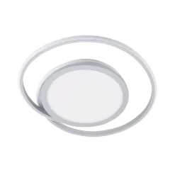 Noud Lámpara De Techo Dim. S Silver - Lucande