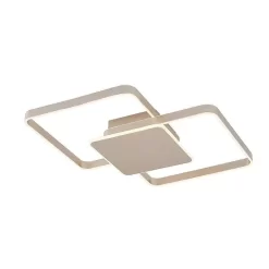 Kadira 70 Lámpara De Techo Nickel - Lucande