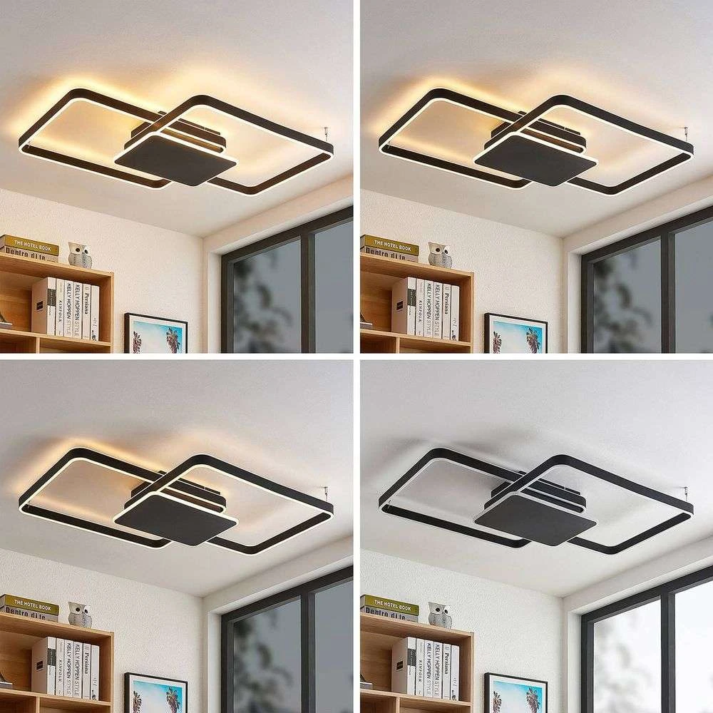 Kadira 102 Lámpara De Techo Black - Lucande - Imagen 2