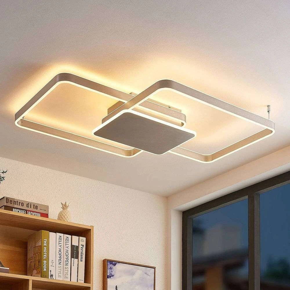 Kadira 102 Lámpara De Techo Nickel - Lucande - Imagen 2