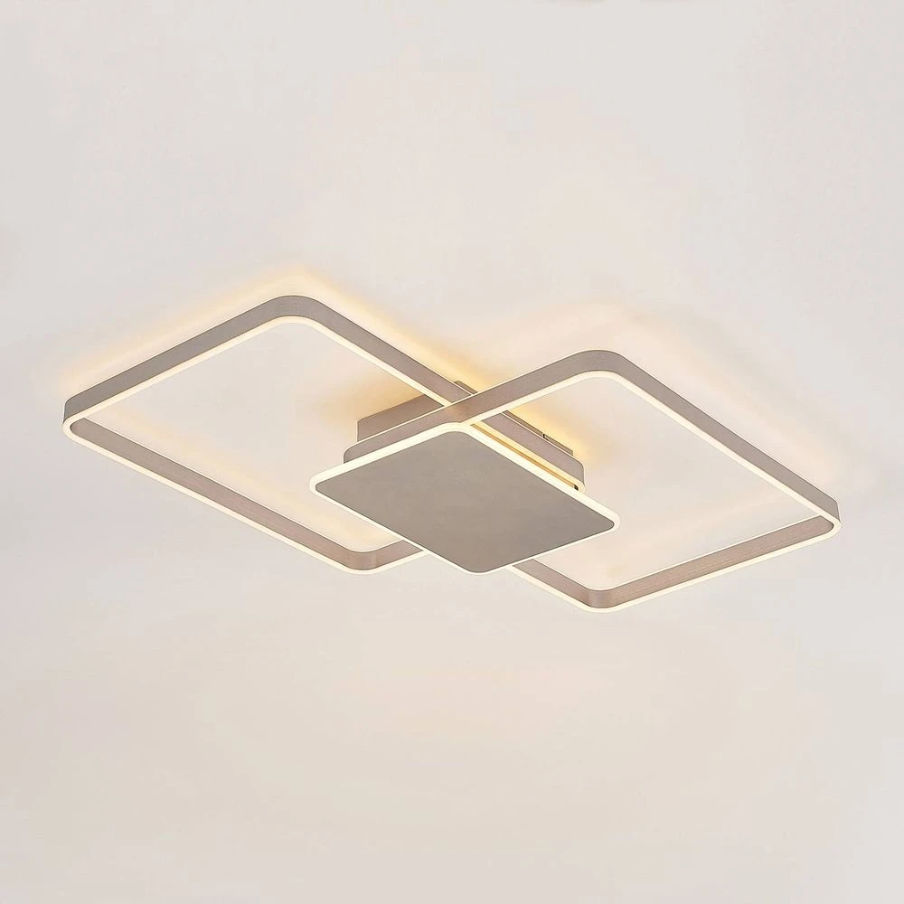 Kadira 102 Lámpara De Techo Nickel - Lucande - Imagen 6