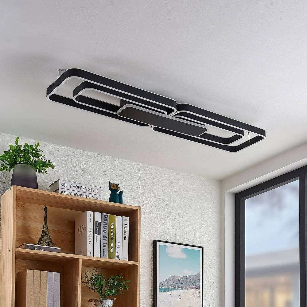 Kadira 120 Lámpara De Techo Black - Lucande - Imagen 3