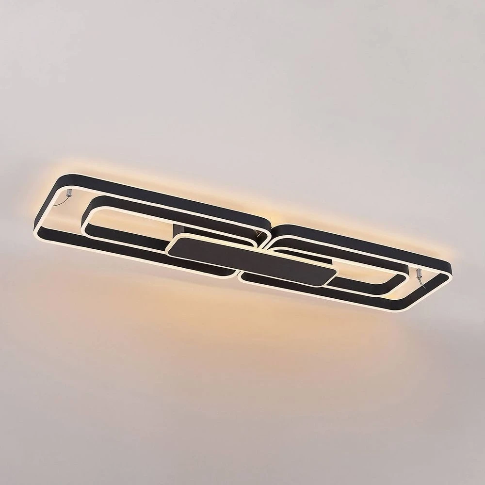 Kadira 120 Lámpara De Techo Black - Lucande - Imagen 5