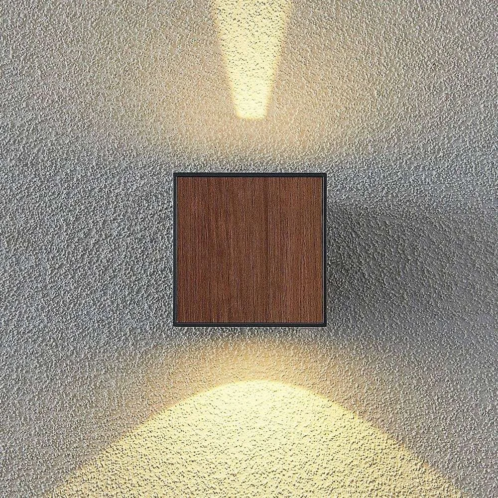 Cimala Aplique Exterior H11,5 Wood - Lucande - Imagen 5