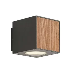 Cimala Aplique Exterior H11,5 Wood - Lucande