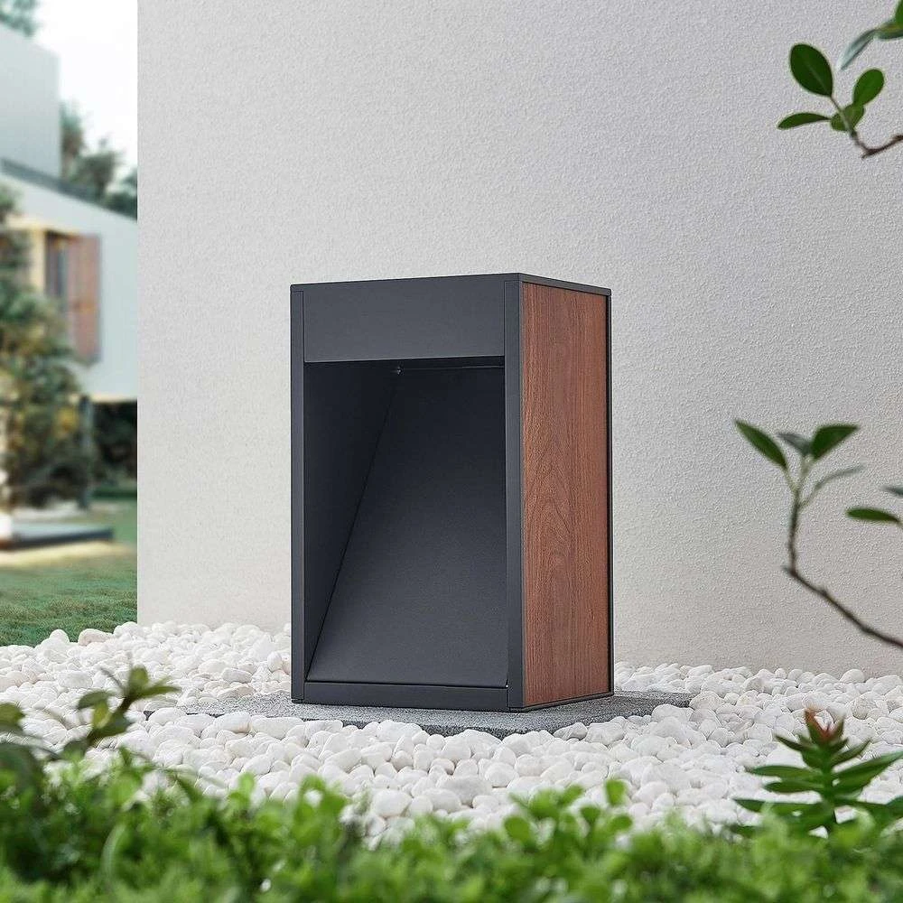 Ansala Aplique Exterior H30 Wood - Lucande - Imagen 2