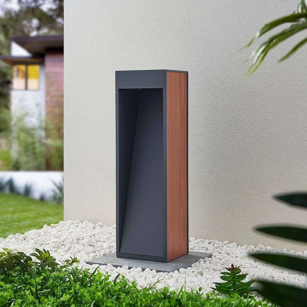 Ansala Aplique Exterior H60 Wood - Lucande - Imagen 2