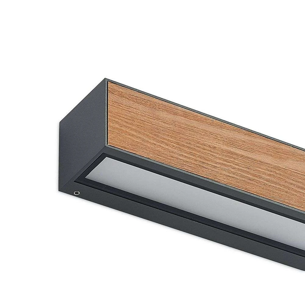 Lengo Aplique Exterior L25 Wood - Lucande - Imagen 3