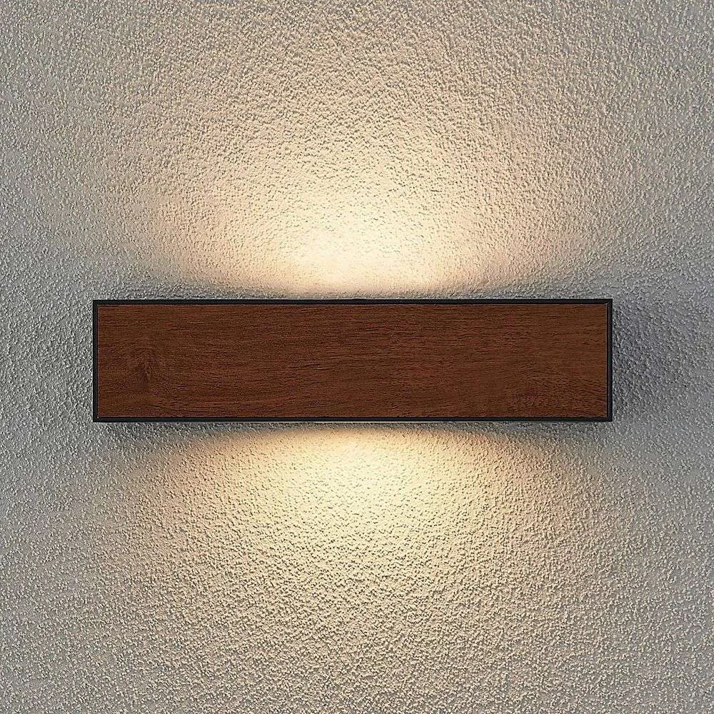 Lengo Aplique Exterior L25 Wood - Lucande - Imagen 4