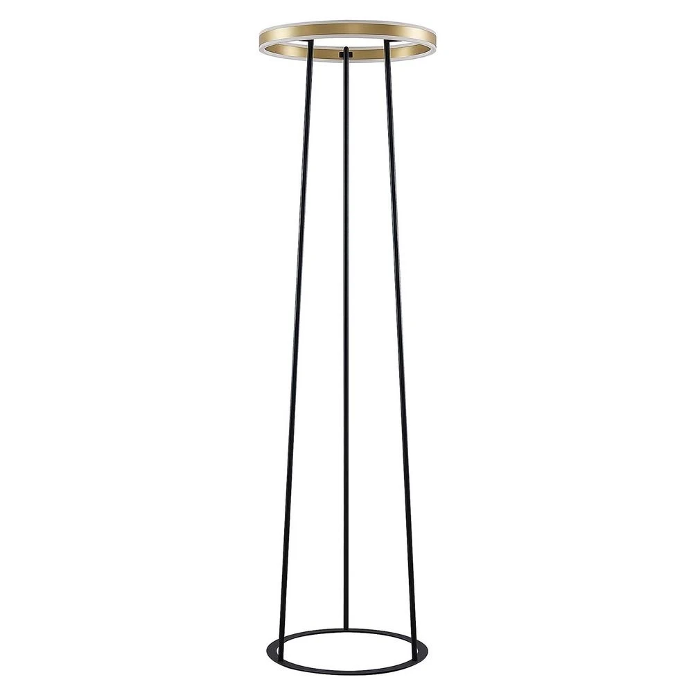 Seppe LED Lámpara De Pie Brass - Lucande