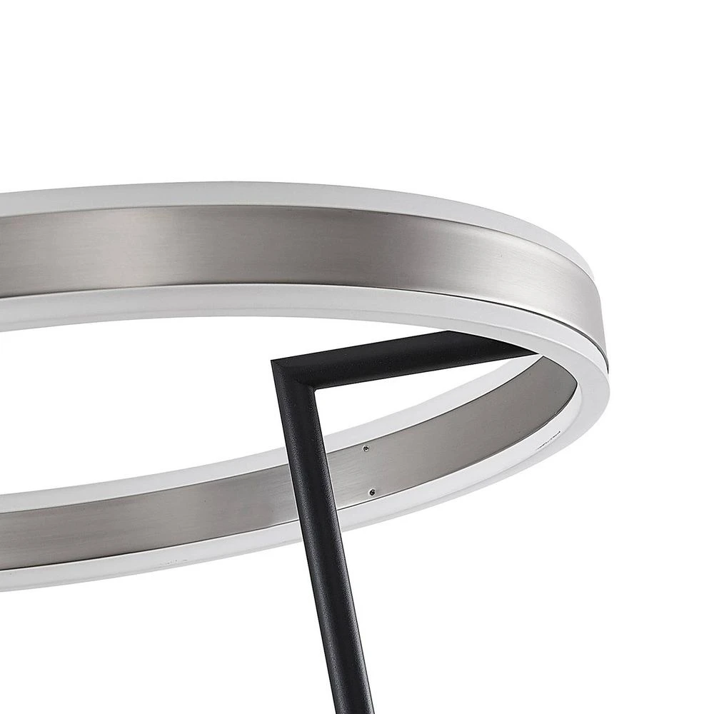 Seppe LED Lámpara De Pie Nickel - Lucande - Imagen 5