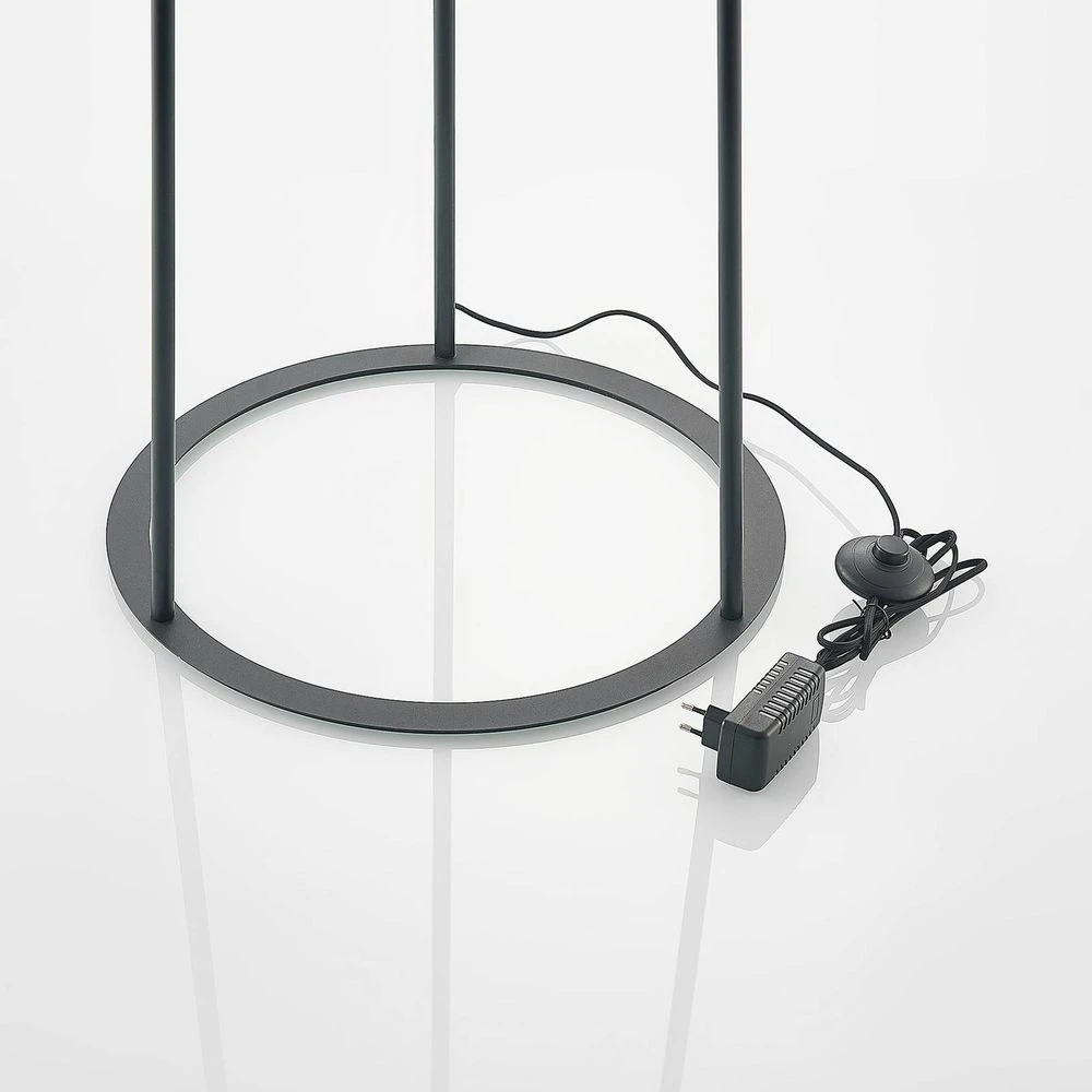 Seppe LED Lámpara De Pie Nickel - Lucande - Imagen 6