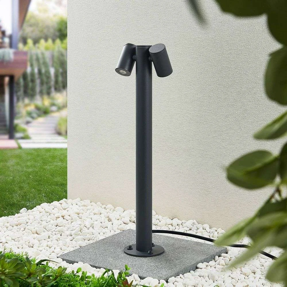 Saige 2 Lámpara Exterior/Jardín H50 - Lucande - Imagen 2