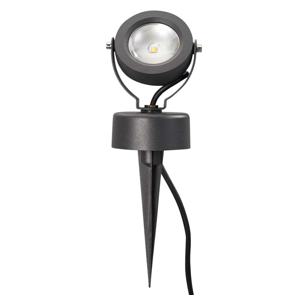 Gavin Exterior Spot W/Spike Graphite - Lucande